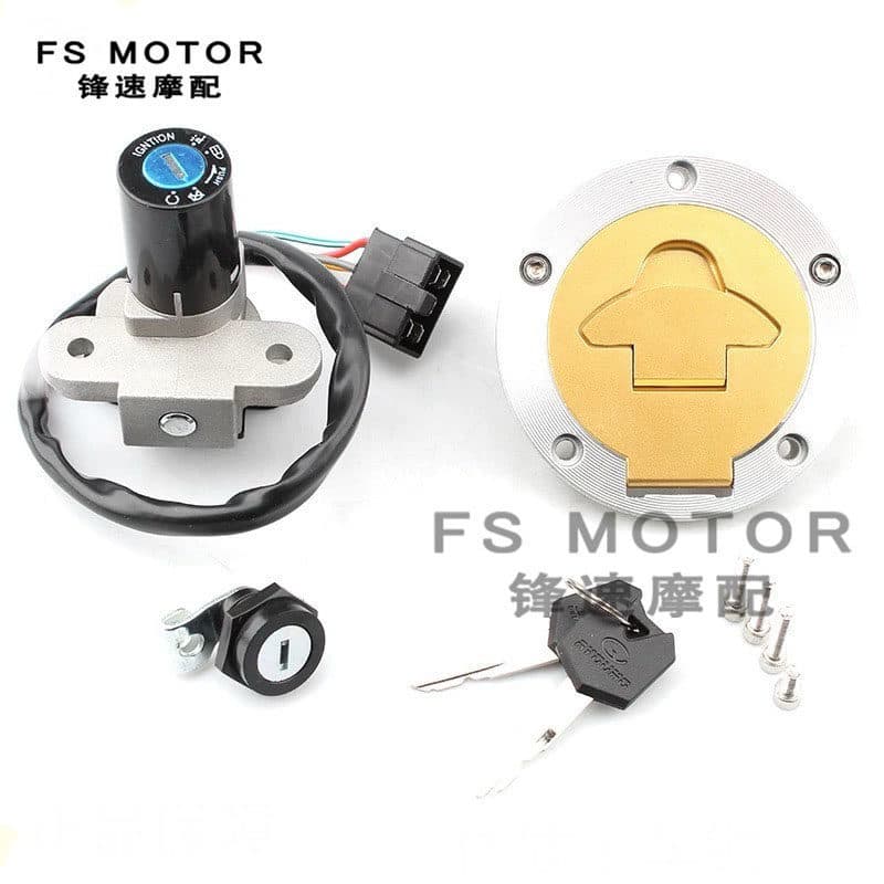 Adequado para Ducati 916 996 998 748 Monster 750 97-02 fechadura completa da tampa do carro fechadura da porta elétrica