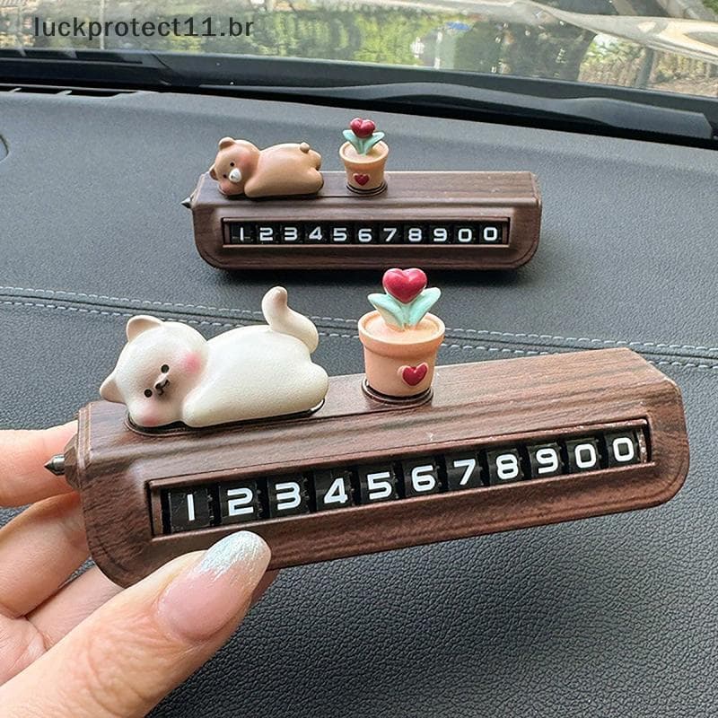 LTBR Autorização De Estacionamento Temporária , Placa De Número De Telefone Para Carro , Estilo Feminino , Frete Grátis 