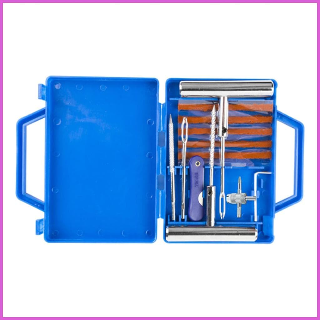 Kit De Plugue De Pneu Para Reparo De Pneus De Carro Com Plugues Profissional Conjunto De Ferramentas Pesados Rápido E sa