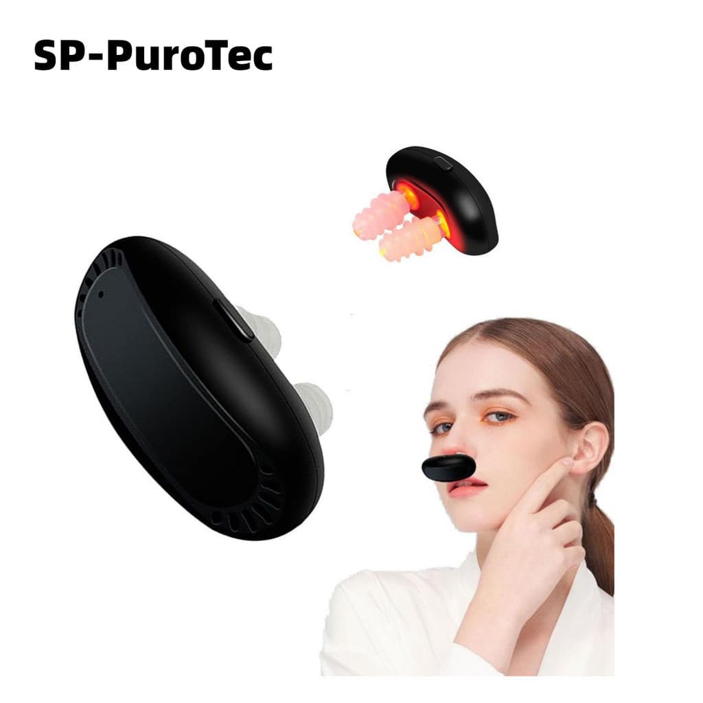 Dispositivo Portátil De Terapia Nasal Infravermelha 630-650nm USB Para Rinite E Sinusite Com Luz Vermelha Relaxante