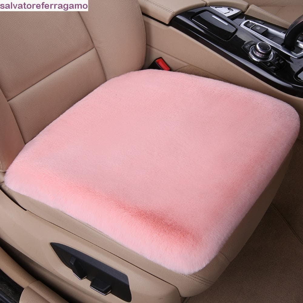 Capa De Assento De Carro De Pelúcia SALVATOREFERRAGAMO , Almofada Espessa E Confortável , Tapete Quente