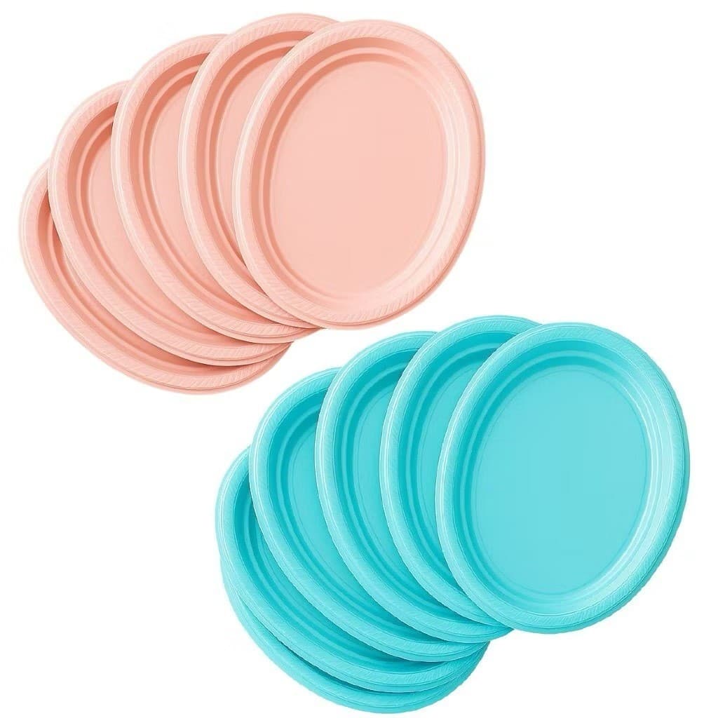 Kit 25 Bandejas Descartáveis Para Buffet Aniversários Festa Eventos Doces Salgados Chá Revelação