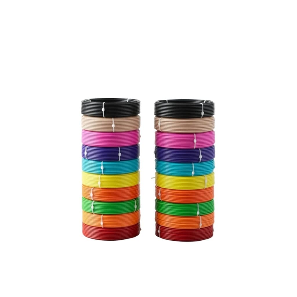 Refil Filamento PLA Kit 20 Rolos 100 M PRA Caneta 3D