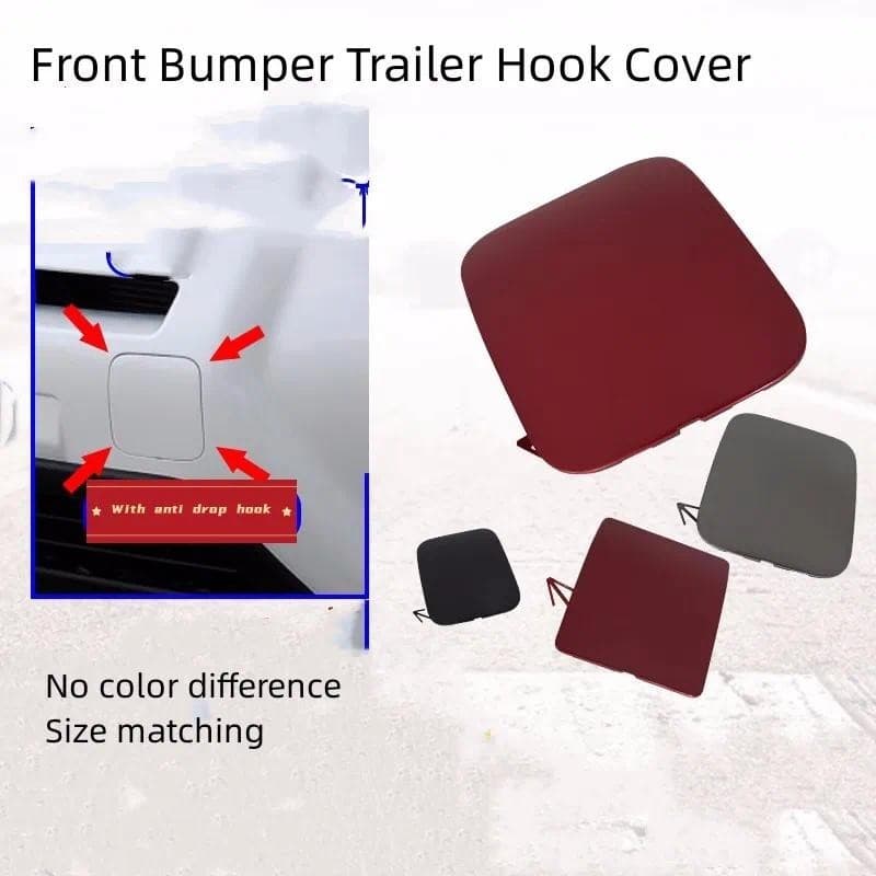 Adaptado A 2008-2013 X-TRAIL Pára-Choque Dianteiro Reboque Capa Buraco Gancho