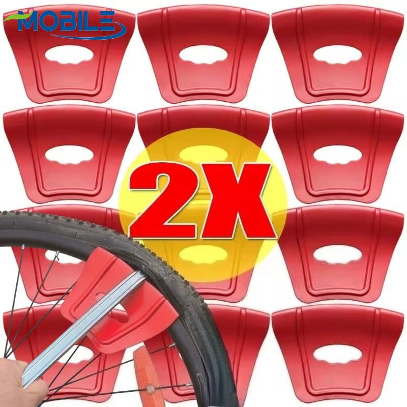 2Pcs Protetores De Aro De Motocicleta | Ferramenta De Alavanca De Pneu De Material ABS De Alta Resistência , Evita Arran
