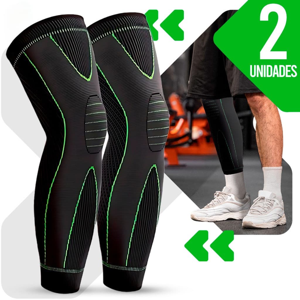Kit 2 Joelheiras de Compressão Ortopédica Térmica – Suporte Para Joelho/ Treino e Dor - WANG