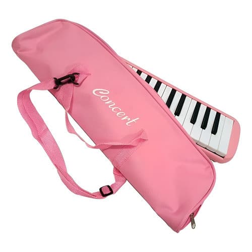 Escaleta Piano de Mão Concert M32 By Strinberg 32 Teclado Piano Com Bag Rosa