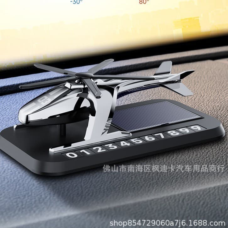 Interior do carro Aromaterapia Warhawk No. 3 acessórios interiores do carro helicóptero placa de identificação móvel orn