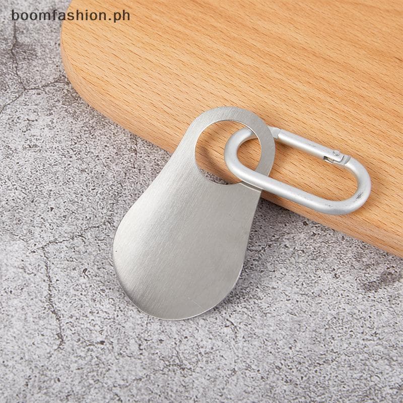 [Boomfashion] 1Pc Colher Calçadeira Profissional 7.5cm Aço Inoxidável Metal Sapato Chifre Sapatos Levantador Ferramentas