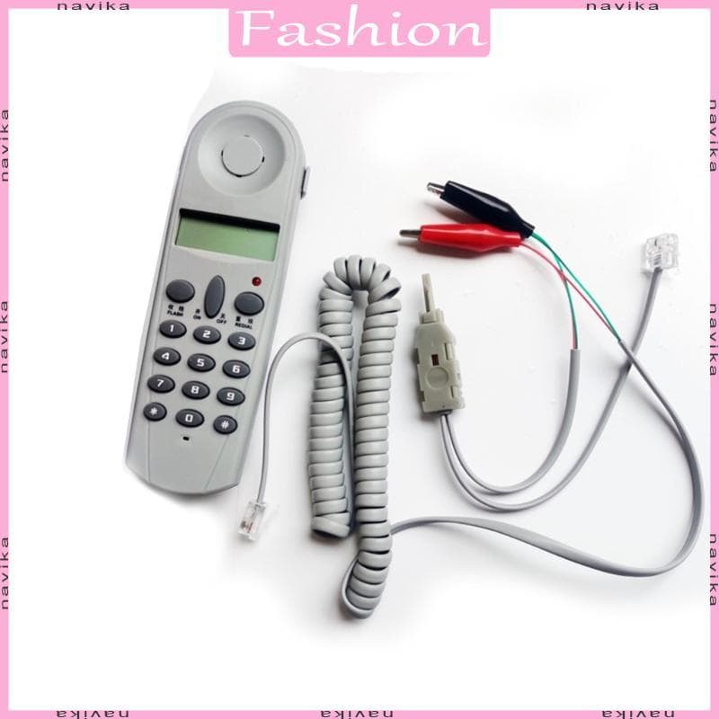 Testador Linha Telefônica C019 Profissional Para Técnicos Escritório Doméstico Amadores Manutenção Indu