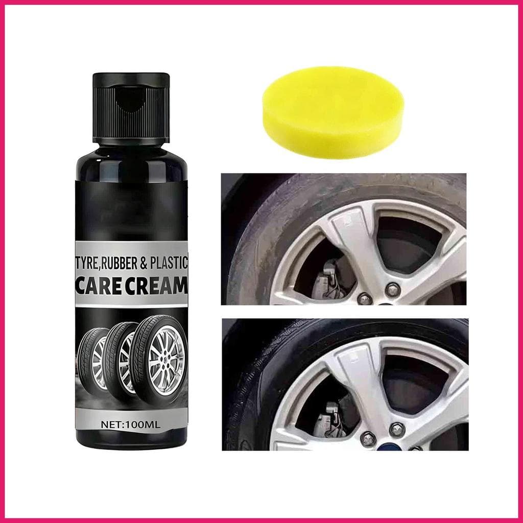 Pasta De Revestimento De Pneus , Couro Hidrofóbico , Resistente A Manchas , Aro De Pneu Automático Para Brilho Iniciante