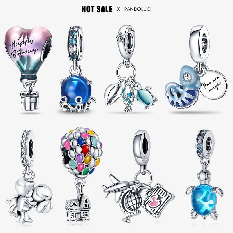 Contas Pendentes De Prata 925 , Adequadas Para Pulseira Original , Berloque Charme , Presente De Joia , Venda