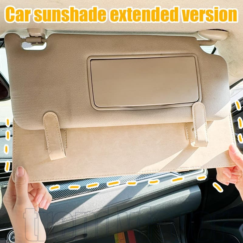 Placa De Extensão De Proteção Solar Para Carro-Bloqueador De Pára-Sol Universal-UV Antirreflexo-, Os Olhos-Fácil Instala