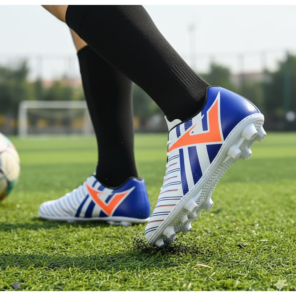 CHUTEIRA DE CAMPO RESISTENTE E CONFORTÁVEL PARA FUTEBOL