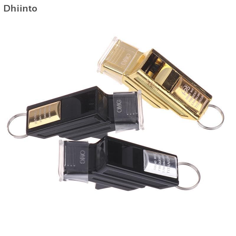 [Dhiint] Apitos De Árbitro De Futebol Profissional Com Caixa De Cordão Plástico Som Grande Basquete Equipamento De Trein