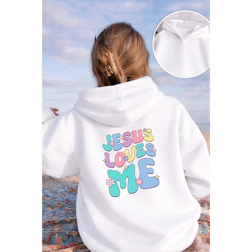 Moletom Infantil Jesus  Love 100% Algodão