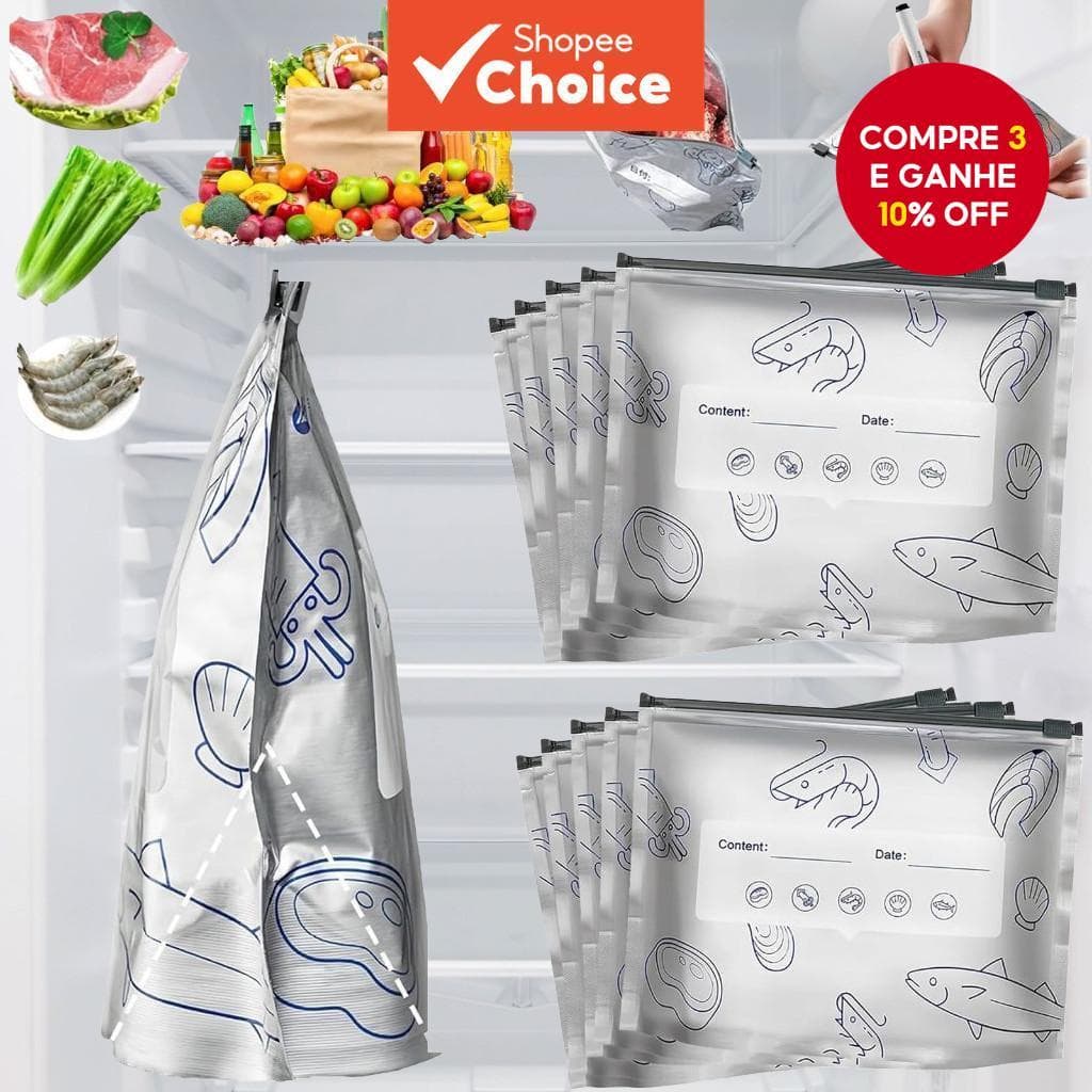 Sacos De Armazenamento De Folha De Alumínio Reutilizáveis Stand Up Design Com Etiquetas De Escrita Bloqueio Zíper Protet