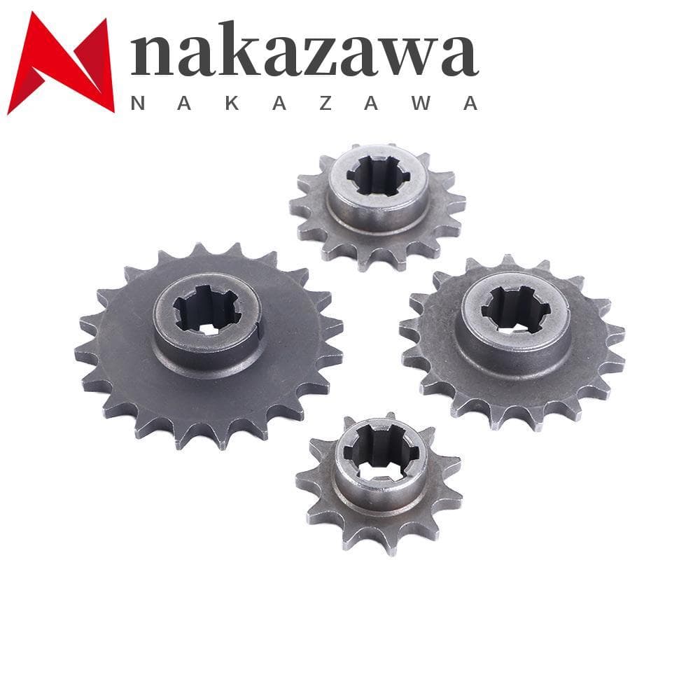 NAKAZAWA Roda Dentada De Corrente Dianteira Acessórios Para Motocicleta Caixa De Engrenagens Dirt Bike ATV Quad 47cc 49c