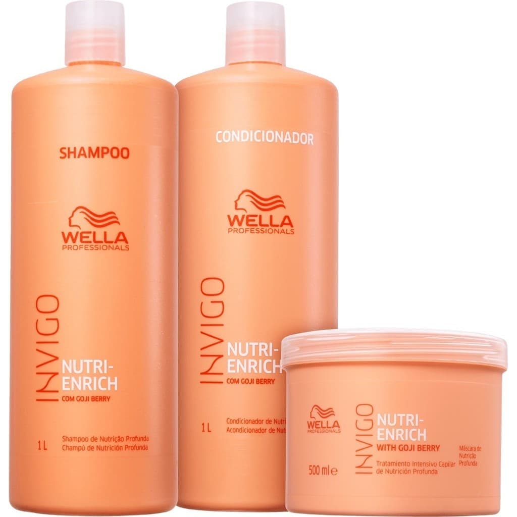 Kit Wella Invigo Nutri Enrich (3 Produtos) Originalll