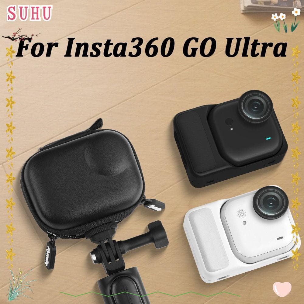 Bolsa De Armazenamento SUHU , Mini Corporal Para Câmera Portátil À Prova De Choque , Transporte Protetor Insta360 GO Ult