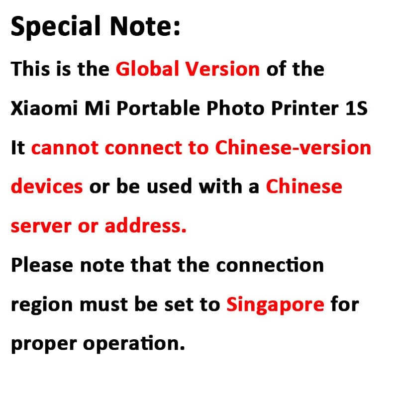 Xiaomi Impressora Fotográfica Portátil 1S Bluetooth Impressão Térmica ZINK Tecnologia Sem Tinta App Fio De Fotos