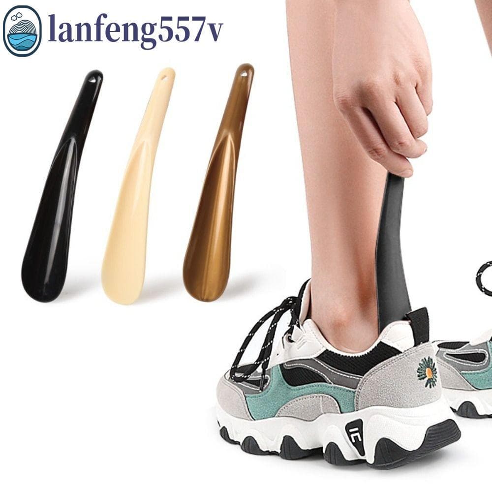LANFENG Chifre De Sapato , Levantador Em Forma De Colher De 7.6 " , Estilo De Moda PP Plástico Profissional Preguiçoso A