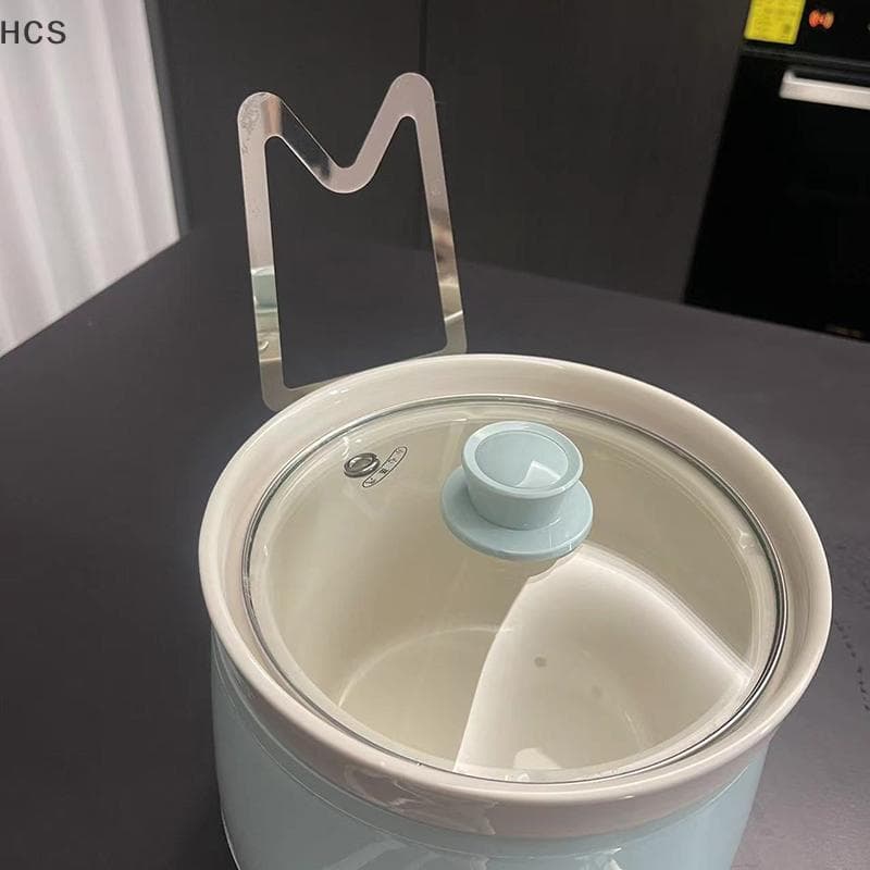 Suporte De Tampa De Fogão Lento HCS Adequado Para Cropot Cozinhar Mãos-Livres , Cabe Em Vários Tamanhos , Design Estável