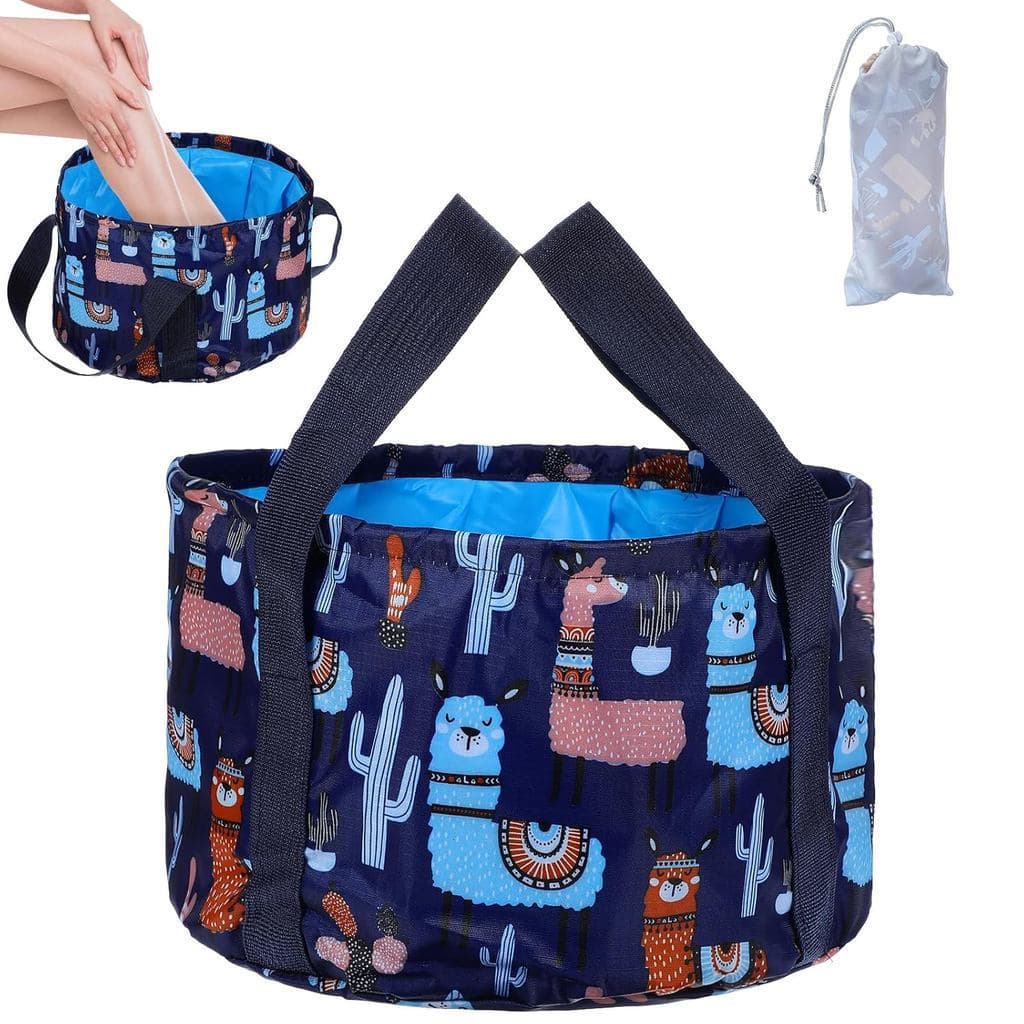 Banheira Dobrável para Imersão dos Pés, Banheira Portátil para Banho de Pés, Bacia Multifuncional para Imersão dos Pés c