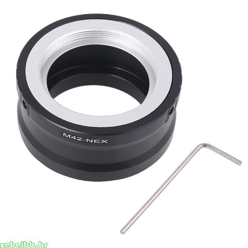 Adaptador Conversor Lente Câmera Parafuso zebeibb M42 Para Montagem NEX-5-3 VG1