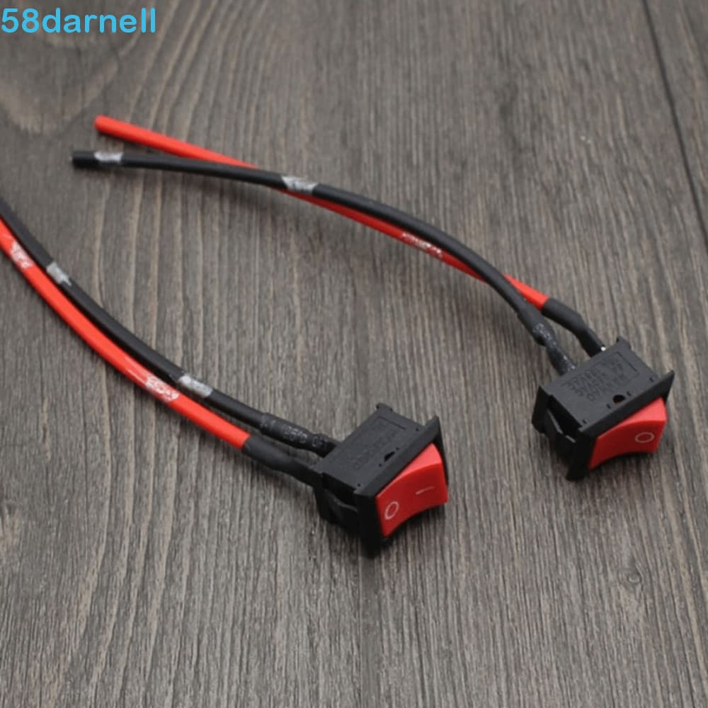 DARNELL 10 Unidades De Interruptor De Alimentação Do Controlador , Mini Oscilante De 12 Volts DC 2/3 Pinos , Alternância