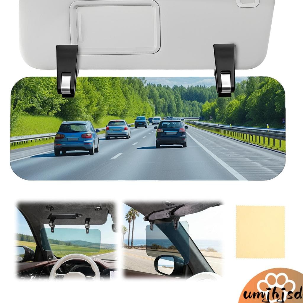 Extensor De Pára-Sol Para Viseira De Automóvel , Anti-Reflexo , Polarizado , Solar Carro SHOPSKC4390