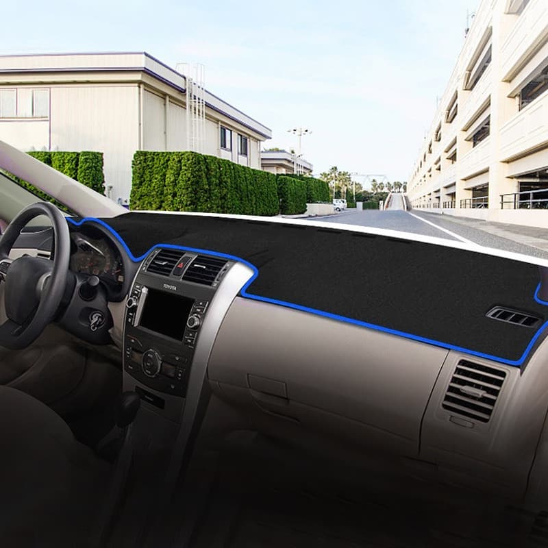 Estilo Do Carro Para Toyota Corolla E140 E150 2006 2007 2008 2009 2010 2011 2012 2013 Painel Anti-UV Tapete Deslizante