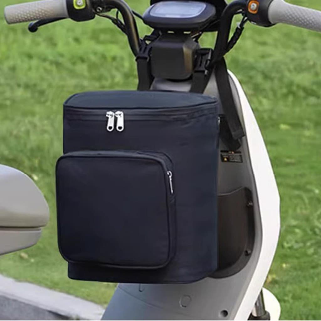 Bolsa para Bicicleta Elétrica, Scooter Elétrico, Grande Capacidade, Impermeável, Material de Tecido Oxford 600D
