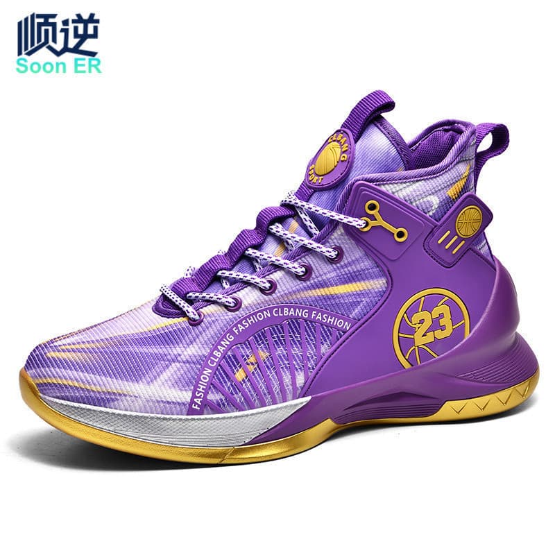 Homens tênis de basquete combate real piso de cimento mulheres correndo esportes tênis de vôlei