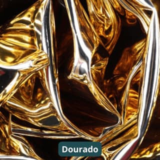 Lonita Metalizada Espelhada Premium para Laços e Artesanato - 50cm X 1,40mt ( 7 Cores )