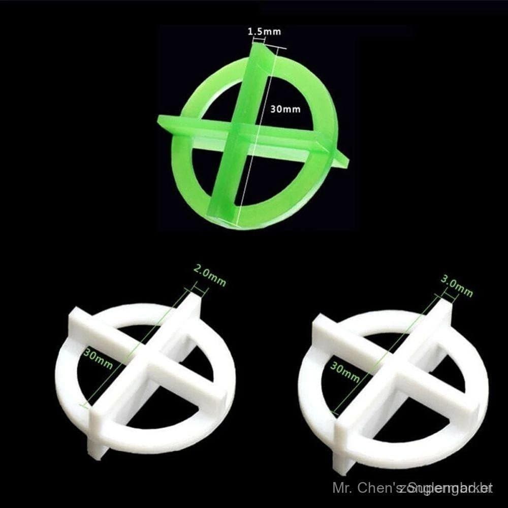 LETTER 100Pcs Ferramenta De Construção Plástica Em Cunha Cruzada Para Nivelador De Parede De Piso