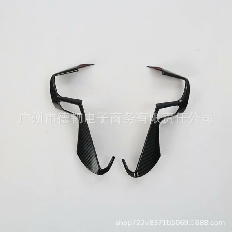 Adequado para 16-20 alfa 30 série volante quadro decorativo alfa padrão de fibra de carbono modificação de lantejoulas d