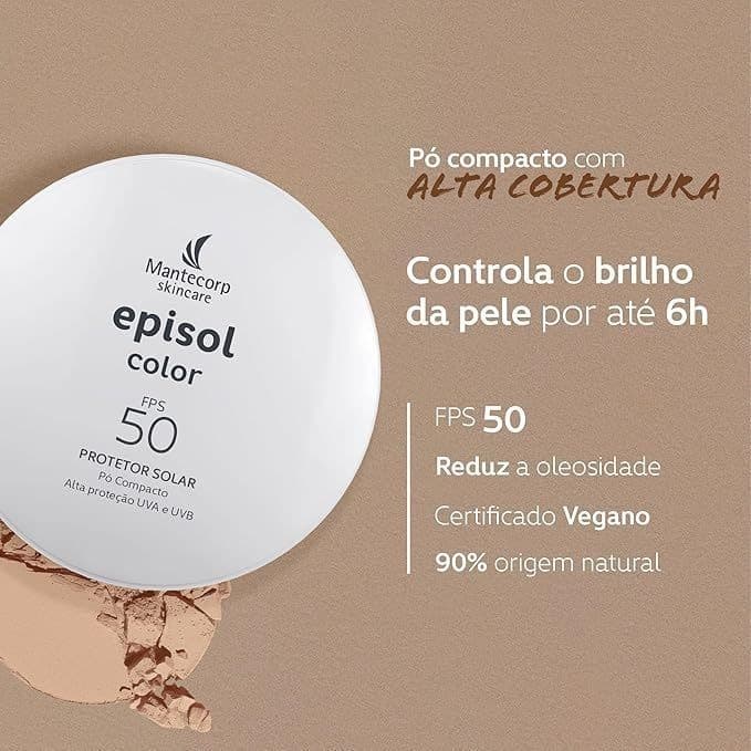 Protetor Solar Episol, Mantecorp Skincare Fps 50 - CORES - 10g
