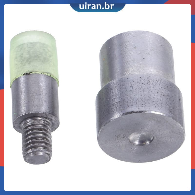 👕 2Pcs de Rebitagem Aço Multi para Rebites Duplamente Tampados Profissional com Prensa Manual