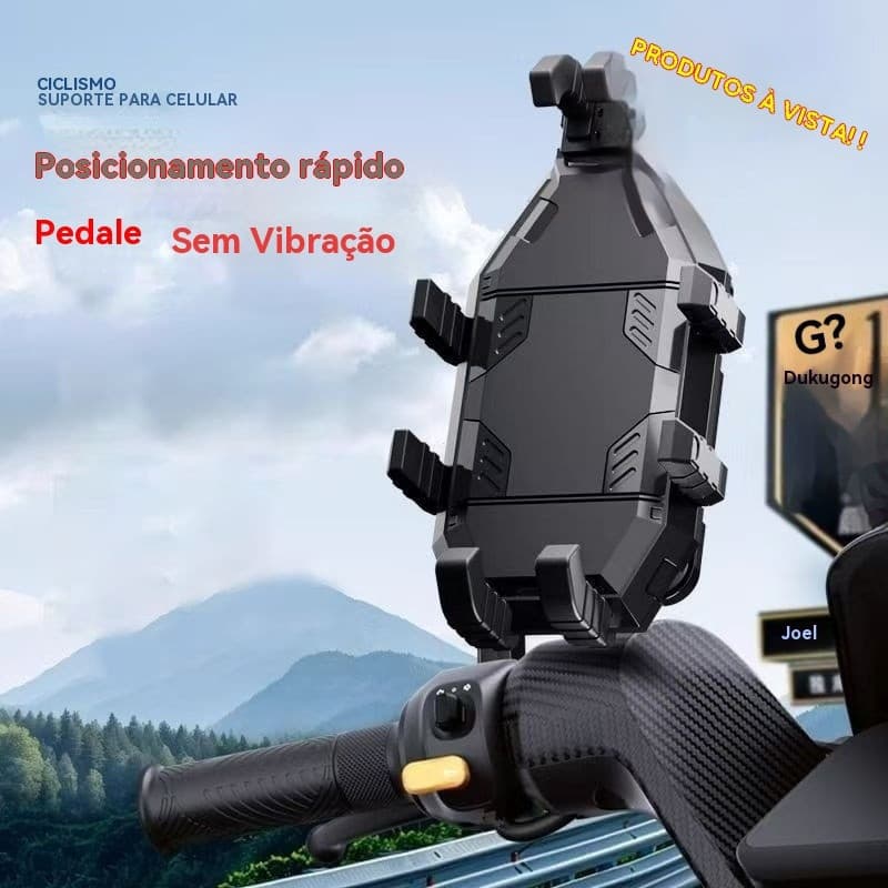 Suporte para celular para veículos elétricos, suporte para celular de motocicleta, suporte para celular à prova de choqu