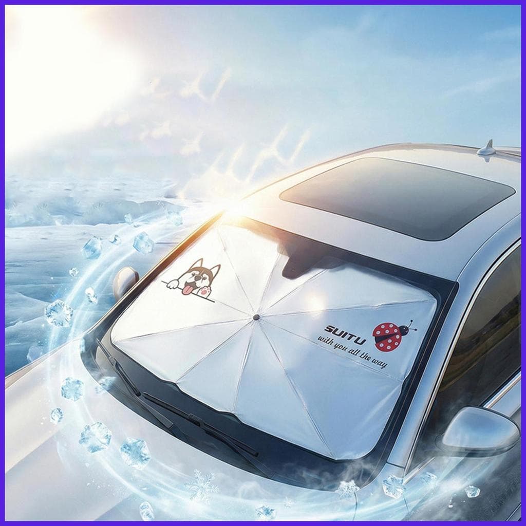 Guarda-Chuva Do Carro Sombra De Sol Para Pára-Brisa Auto Isolamento Calor Capa Dobrável Dirigir Verão phdbr