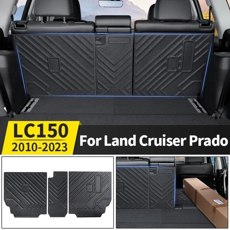Para 2010-2023 Toyota Land Cruiser Prado 150 Sete Assentos Dedicados Segunda Fileira Assento Almofada Traseira LC150 FJ1