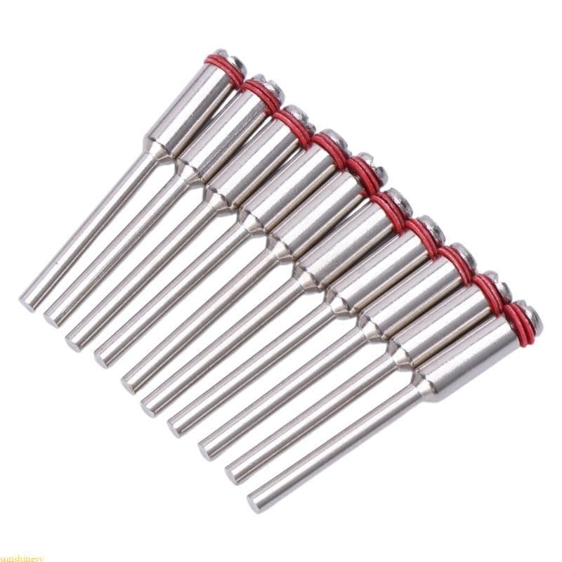 sunshineyy 10 Unidades 2 35 Mm Parafuso Mandril Haste Suporte Corte Para Ferramenta Rotativa
