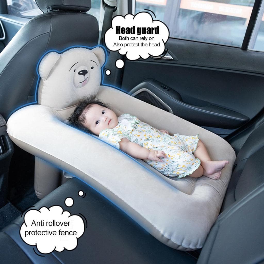 Cama De Viagem Inflável Para Crianças , Colchão De Ar Avião , cupionbr