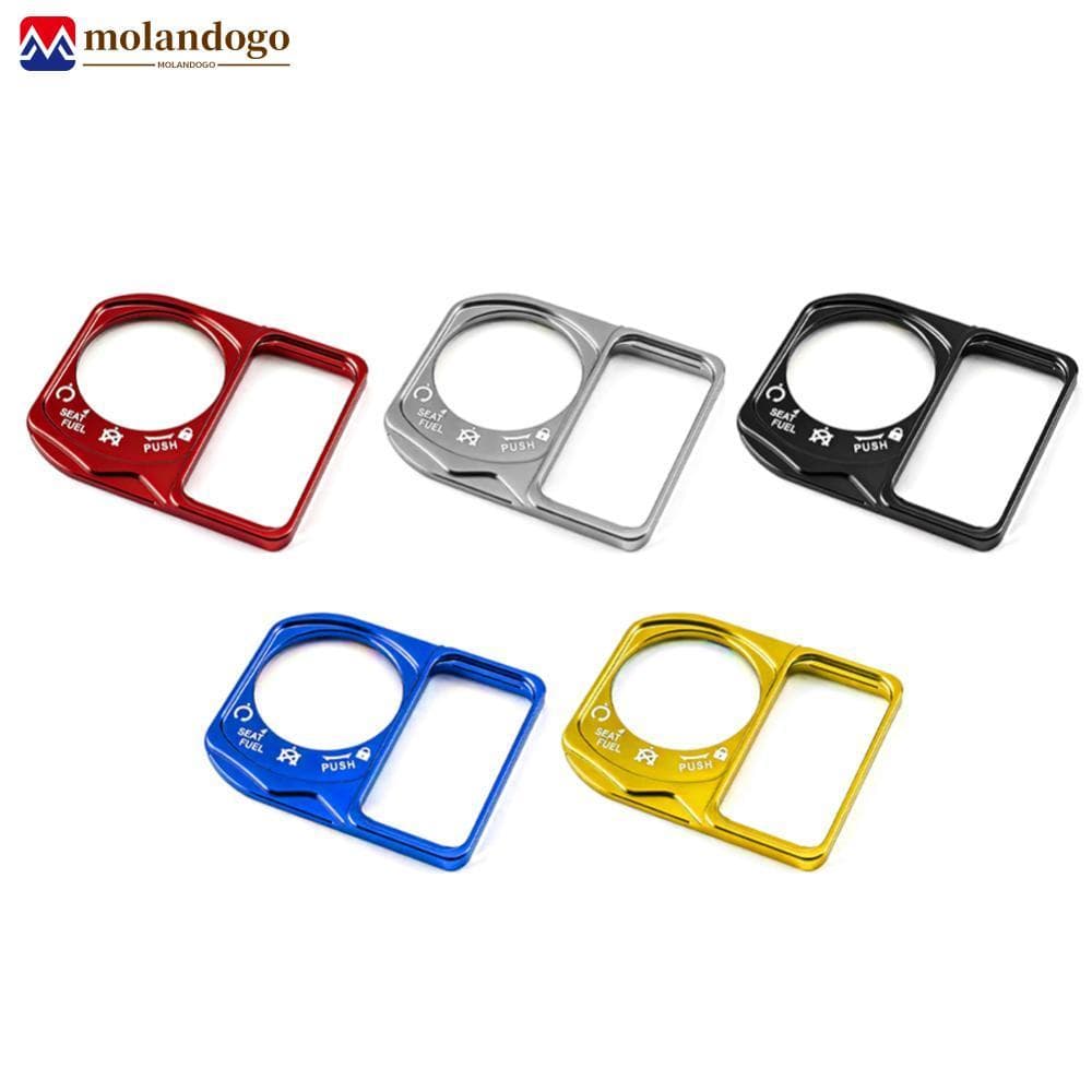 Milandogo Tampa Do Interruptor De Ignição Da Motocicleta Orifício Chave Protetor E Decorativo À Prova De Arranhões Poeir