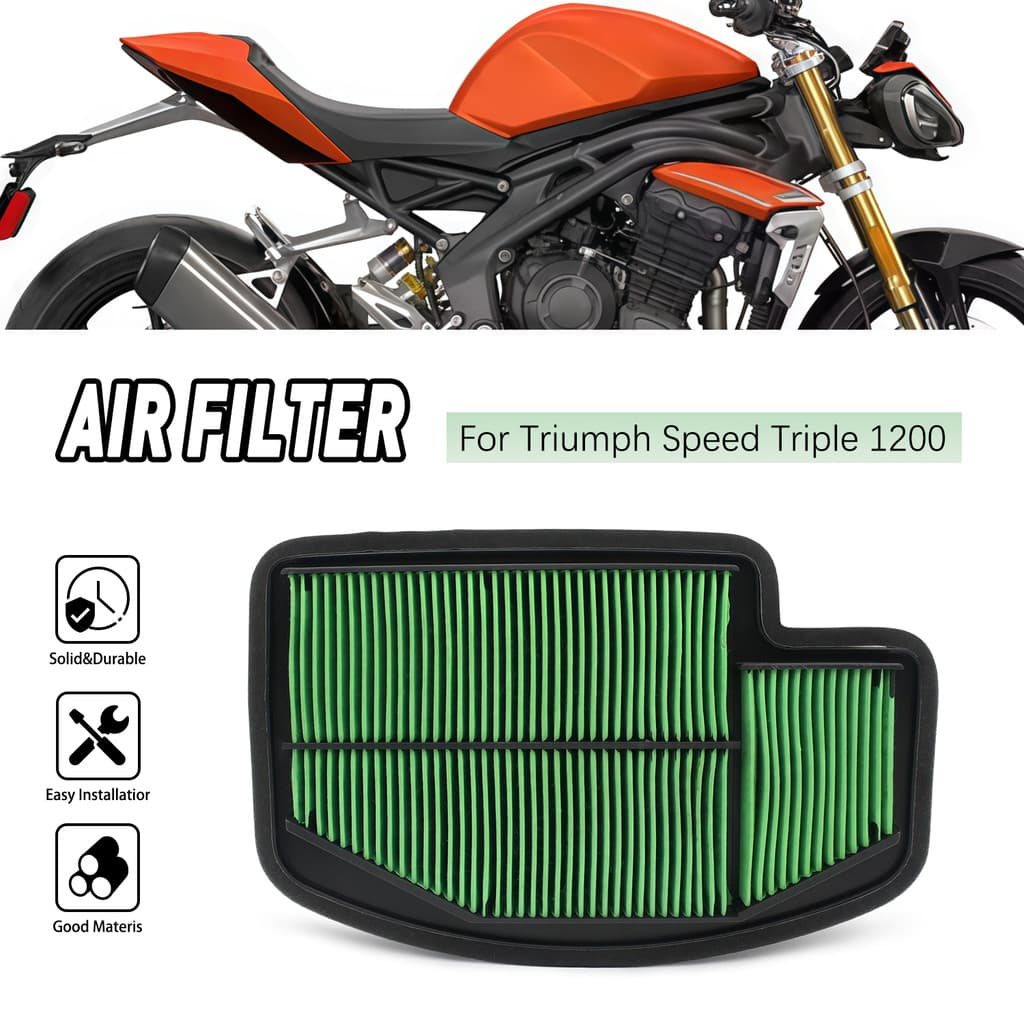 Peças De Motocicleta Ar Filtro aria ricambio De Elemento Para Triumph Speed Triplo 1200 rs Oem : T2205748