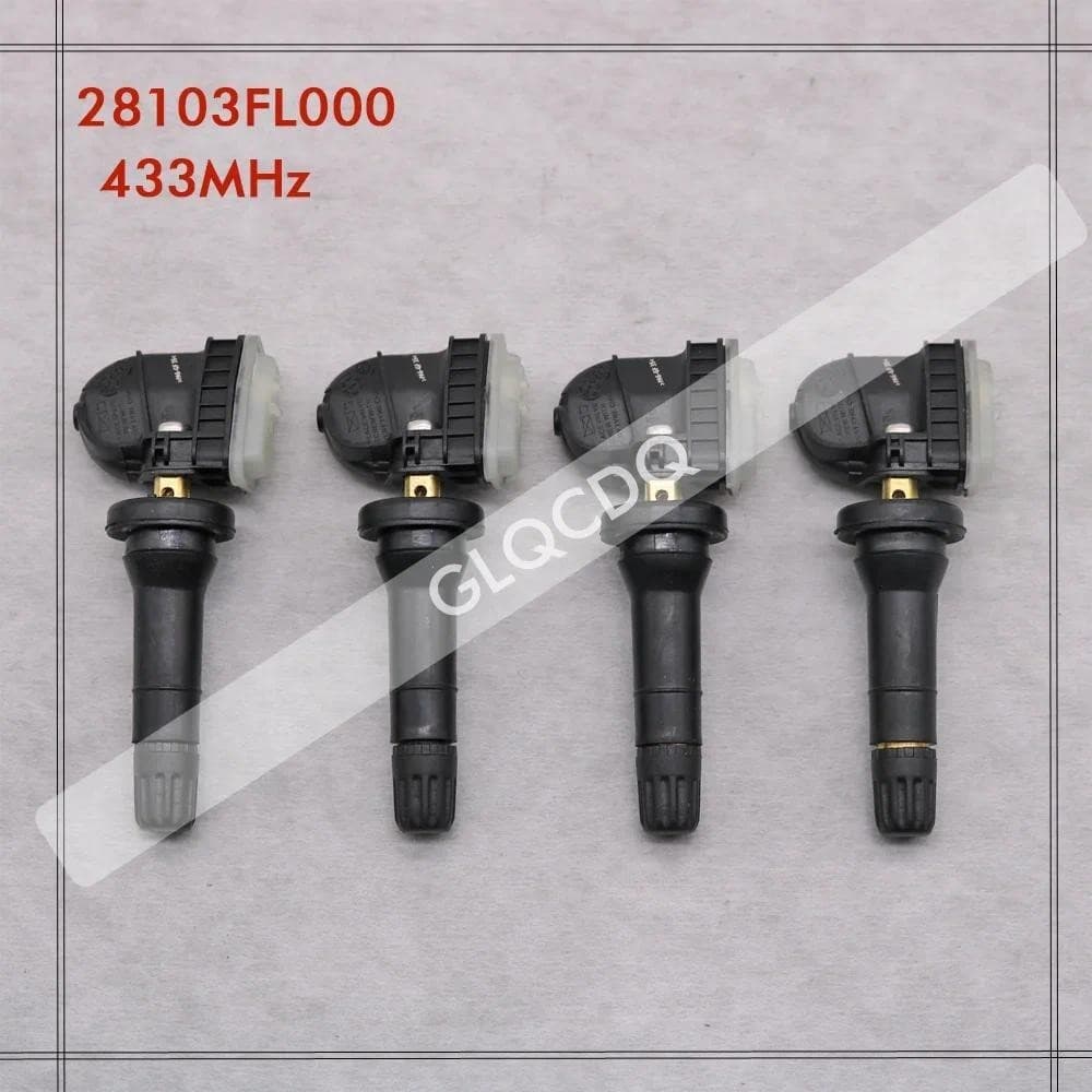 4 Pcs Sensores De Pneus Para 2019 2020 2021 2022 2023 SUBARU FORESTER SENSOR De Pressão TPMS 433 Mhz 28103FL000 28103FL1