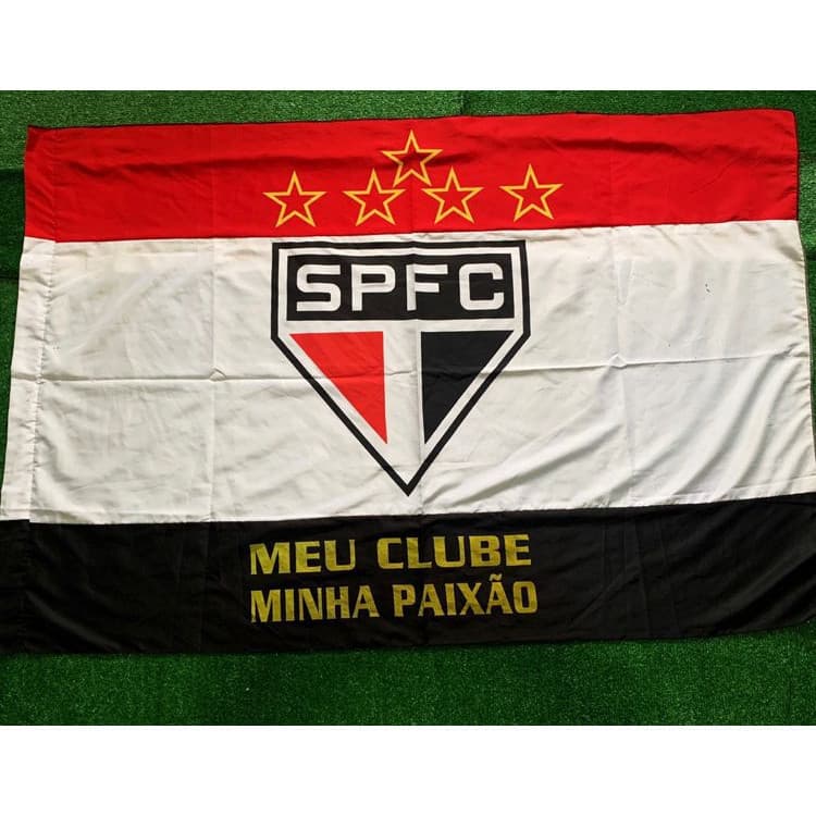 TORCEDOR TOP!!! Não Perca!! Bandeira do São Paulo nosso tricolor top de linha garanta já a sua não perca