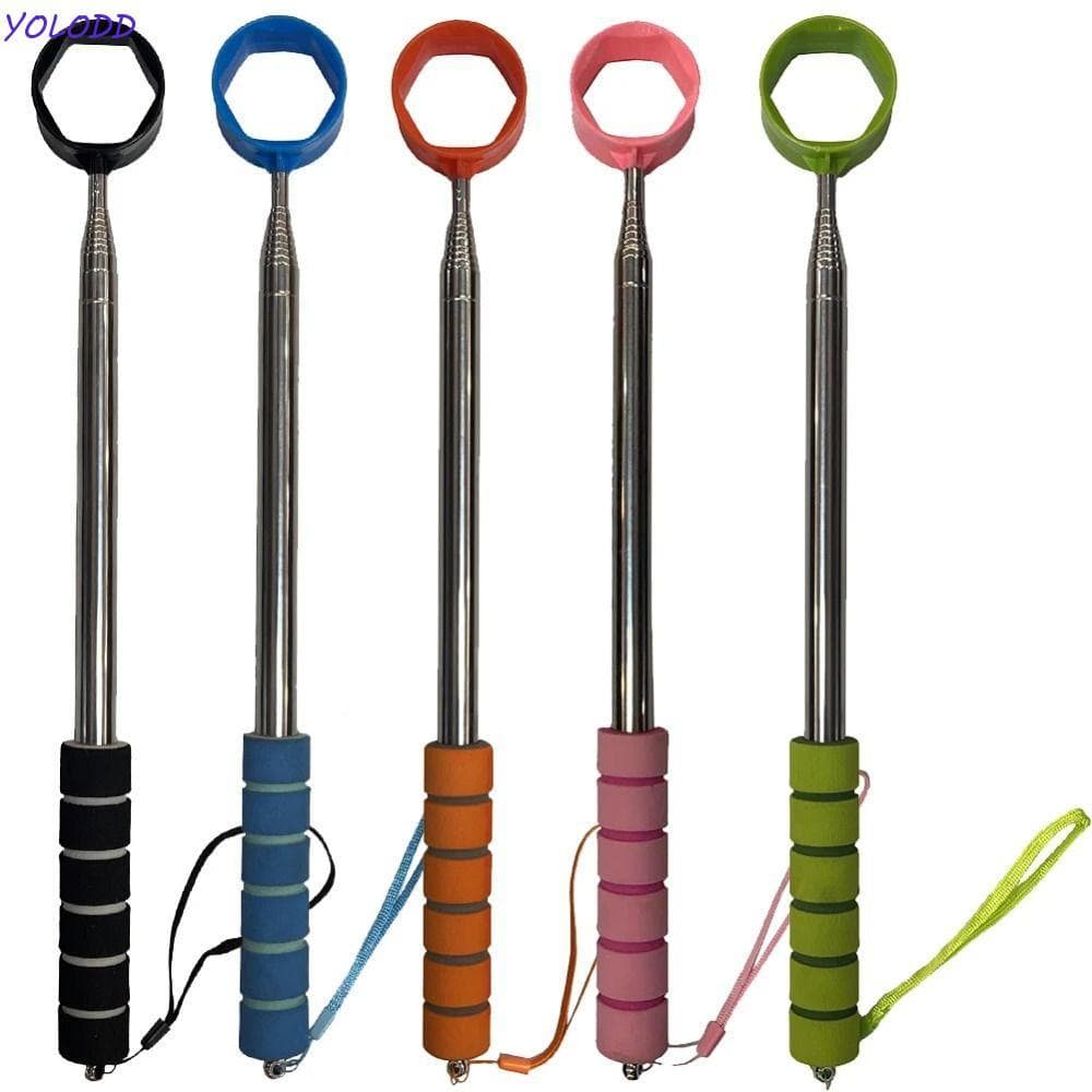 YOLODD Ferramenta De Coleta De Bola De Golfe , Alça Antiderrapante Extensível Telescópica Recuperador Cabeça Arredondada