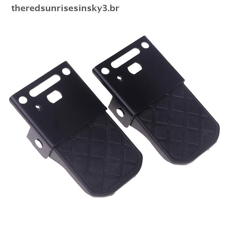TSBR 2 Pçs Dobrável Tru Cama Passo Antiderrapante Para Barco Reboque Pára-Choques Piup Bagageira Escada Campistas RV Ace